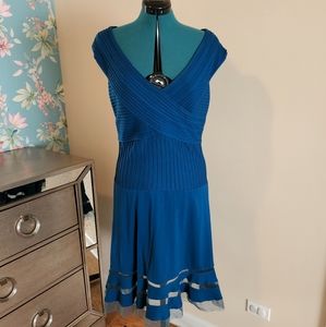 Tadashi Shoji Teal Size L Dress